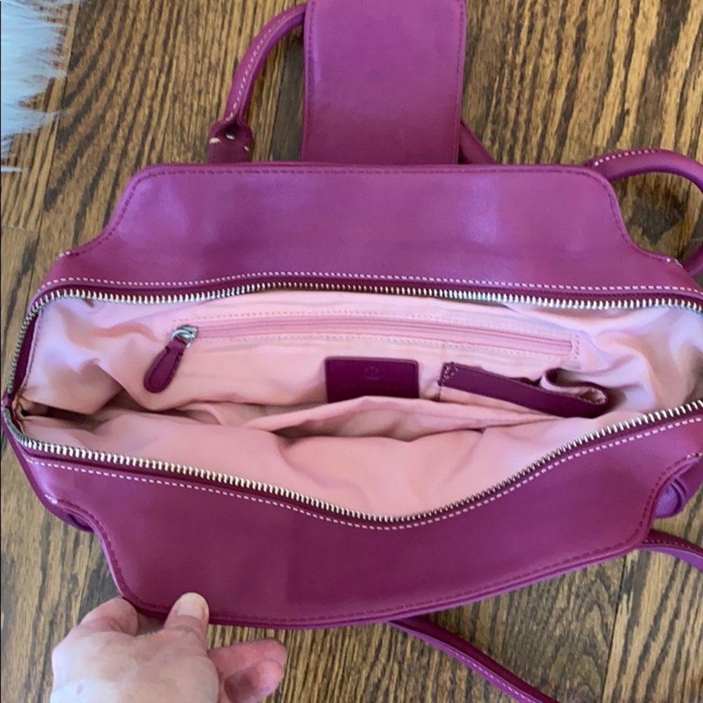 Brand new NWOT Cole Haan Magenta Leather Purse - Picture 5 of 10